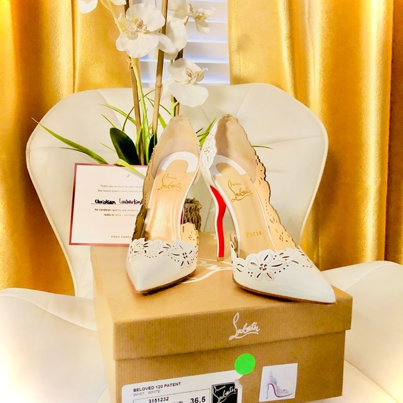 SOLD! Auth Christian Louboutin Leather Beloved - Picture 6 of 7